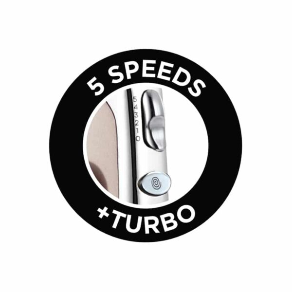 5 SPEEDS + TURBO