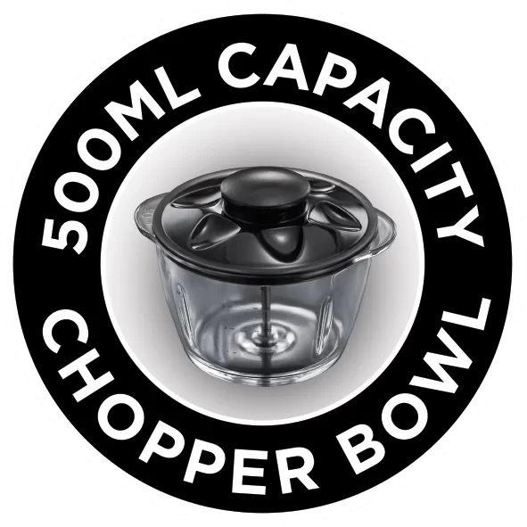 500ML CAPACITY CHOPPER BOWL