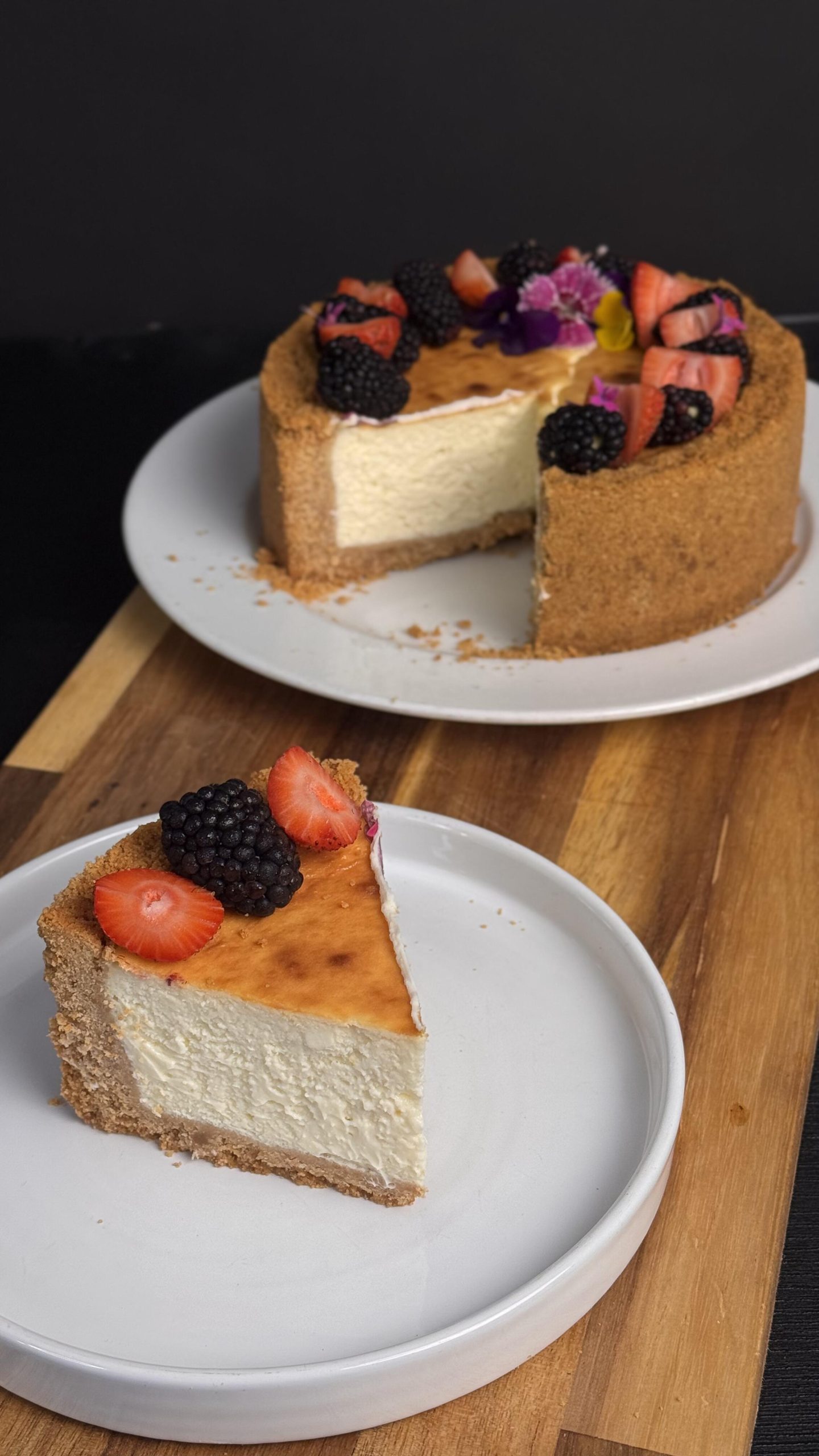 עוגת גבינה פירורים